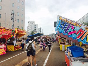 新発田まつり 露店スタート しばた観光ガイド